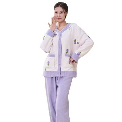 小护士 女士暖绒家居服套装 JJT264