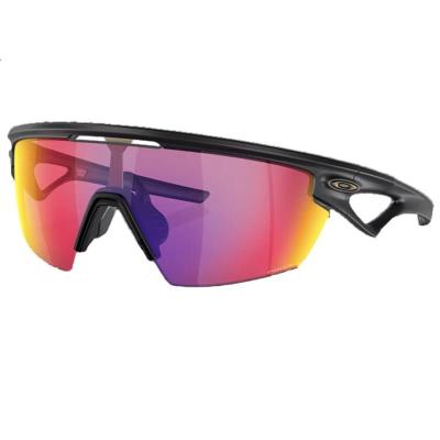 欧克利(OAKLEY)女款运动太阳镜防滑高清滤光户外骑行登山眼镜 Black