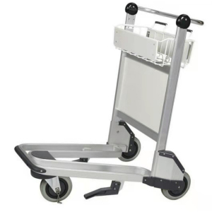 美沐芯品(MEIMUXINPIN)机场行李手推车自动刹车车站行李车 银色