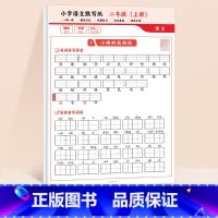 [二年级上册]小学语文默写纸 [正版]小学生一年级语文默写纸二年级三上册看拼音写生字词语同步人教版每日一页拼音字母默写本