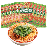 好欢螺香菜油泼辣子螺蛳粉265g*10袋柳州特产螺丝粉方便速食酸辣粉速食米粉