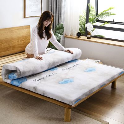 SleepyBear床垫加厚软垫透气可折叠可拆洗床褥学生床垫榻榻米海绵单双人垫子