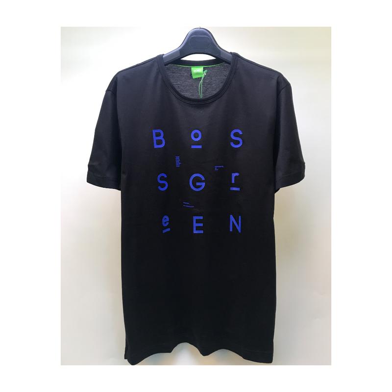 Hugo boss纯棉圆领T恤透气舒适百搭夏季男士短袖上衣