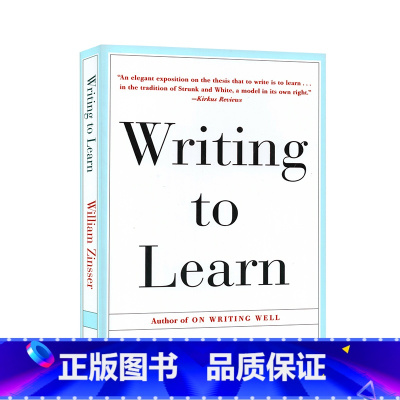 [正版]英文原版 写作学习Writing To Learn 写作技能参考 中学生写作辅导书 课外拓展学习书 提高写作技