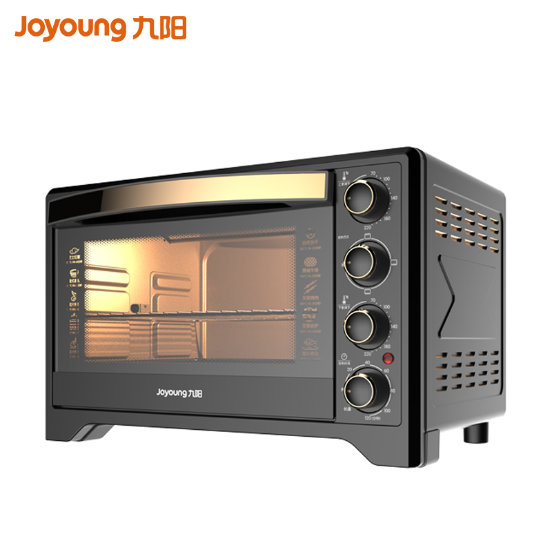 九阳(joyoung )电烤箱kx38-j98 上下分区温控 120分钟定时 内置炉灯