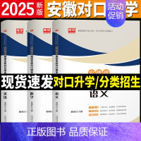 语数英 高中通用 [正版]安徽省2025年分类招生和对口招生考试全真模拟卷全套3本中职生升学中专升大专2024职高扩招单