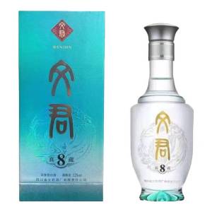 文君酒 真藏8 52度500ml 浓香型新老版本年份随机