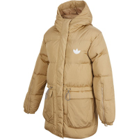 adidas/阿迪达斯三叶草连帽羽绒服运动休闲时尚保暖女装GU1781 Z