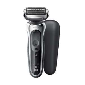 博朗BRAUN电动剃须刀70-S1000全身水洗长效续航银色往复式刮胡刀送爸爸送男友礼物
