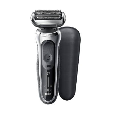 博朗BRAUN电动剃须刀70-S1000全身水洗长效续航银色往复式刮胡刀送爸爸送男友礼物