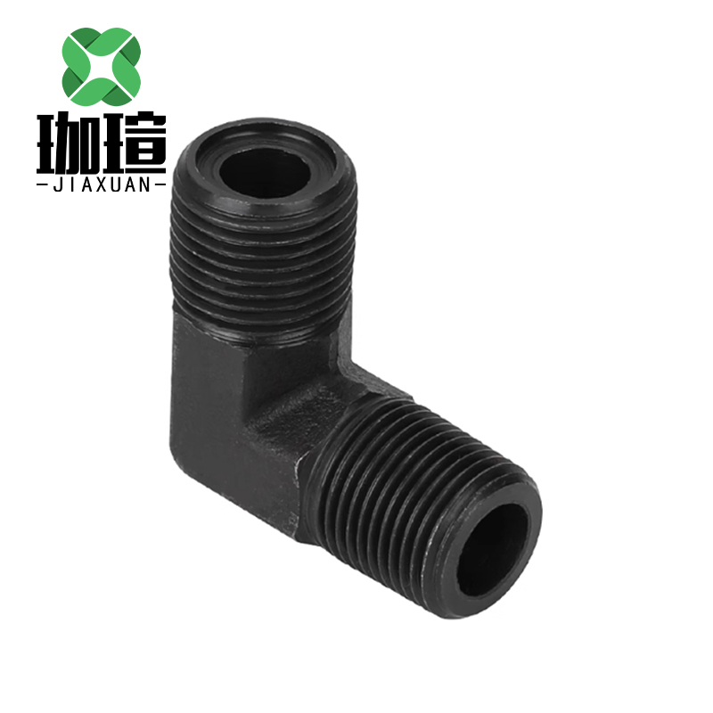 珈瑄 油管外丝直角弯头 高压油管液压接头外丝90度弯头直角 M16*1.5 个