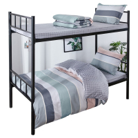 美帮汇宿舍三件套学生单人 风全棉枕套床单被罩高中上下铺被子全套装