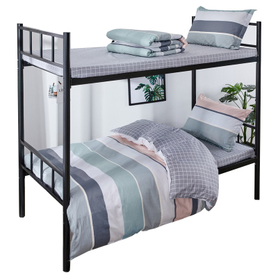 美帮汇宿舍三件套学生单人 风全棉枕套床单被罩高中上下铺被子全套装