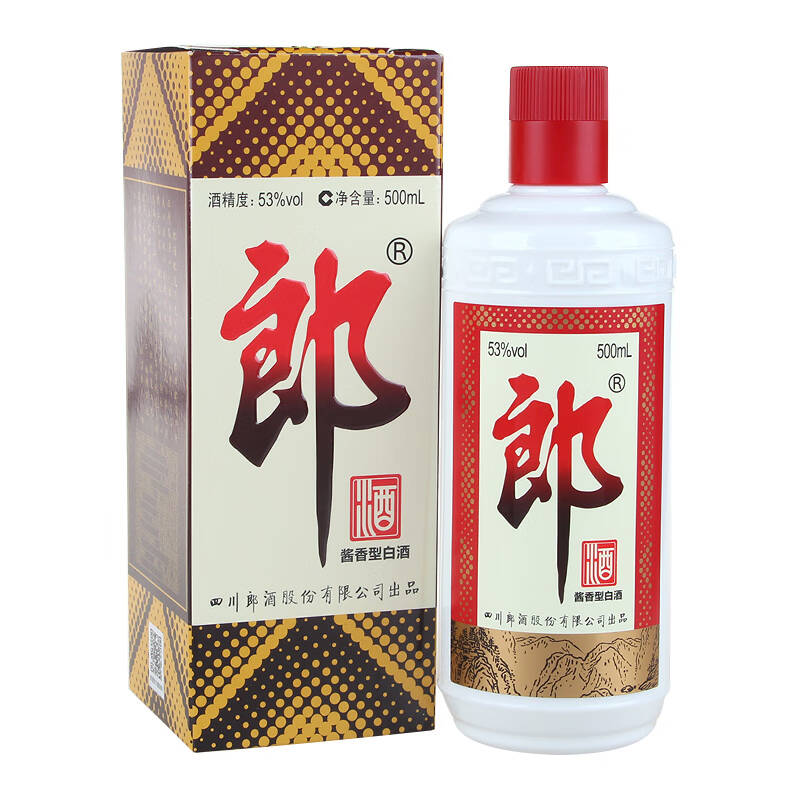 郎酒 郎牌郎酒 普郎 53度500ml 酱香型白酒 新老版本年份随机