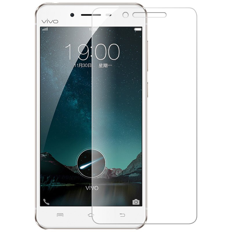 [买2送手机壳]轻万适用vivox6钢化膜透明玻璃手机贴膜x6s高清前膜防