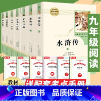[正版]水浒传艾青诗选 人民教育出版社 原著完整版九年级必阅读名著人教版初中生全套配套 9上册初三学生课外阅世说新语课外