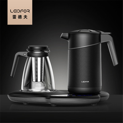 抢50元券-雷德夫多功能电热水壶家用保温一体煮茶双壶玻璃全自动断电烧水壶LDF-1115