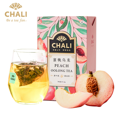 茶里（ChaLi）蜜桃乌龙茶水果茶花果白桃乌龙茶包茶叶冷泡茶