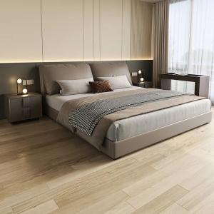 欧梵森 床 意式轻奢双人床真皮床1.8米家用主卧大床实木床1.5米现代简约欧式大床卧室家具极简皮艺床储物软包婚床 单床【多色可选拍下备注】 1.5米*2米框架结构