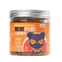 美食享 黑猪肉松 100g 儿童香酥味 2罐装