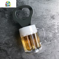 网红创意仿真啤酒开瓶器多功能磁性冰箱贴瓶盖起子酒吧装饰磁帖 FENGHOU 喜利开瓶器