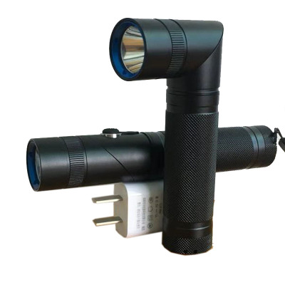 LHDQ 领航电器 LH7500C 多功能强光电筒 3W DC3.7V 冷光 IP65 续航12h 黑色