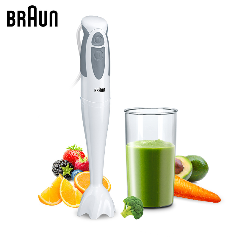 博朗(braun)mq300多功搅拌机料理棒 手持家用小型电动料理搅拌机器