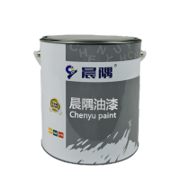 晨隅油漆聚氨酯磁漆黑4kg/桶