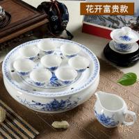 家柏饰(CORATED)茶具套装景德镇现代整套陶瓷功夫茶具家用茶杯茶壶青花瓷茶盘套装