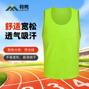 将鹰 网眼背心对抗服 比赛分组训练对抗拓展马甲 成人印制款 JY-386S-RH003