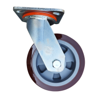 嘉禾宜茂 万向轮 聚氨酯4寸 个