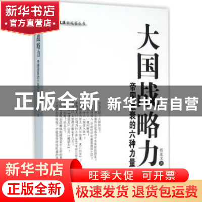正版 大国战略力 程亚文著 文汇出版社 9787549616572 书籍