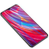 [送手机壳]轻万适用红米note8pro钢化膜全屏抗蓝光防摔贴膜xiaomi手机保护膜全玻璃