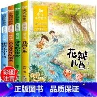 [正版]金波四季童话全套4册 花瓣儿鱼注音版 小学生阅读 二年级必读课外书老师 经典儿童诗选 小学一年级书籍带拼音的书适