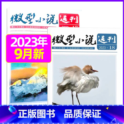 2023年9月17.18期[共2本] [正版]微型小说选刊杂志2023年/2024年1-12月全年/半年订阅/2022年