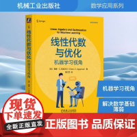 预售 线性代数与优化 机器学习视角 (美)查鲁·C·阿加沃尔(Charu C.Aggarwal) 著 薄立军 译 计算