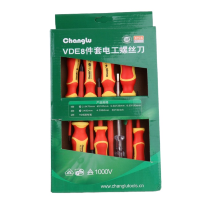 长鹿VDE8件套电工螺丝刀 8PCS 把