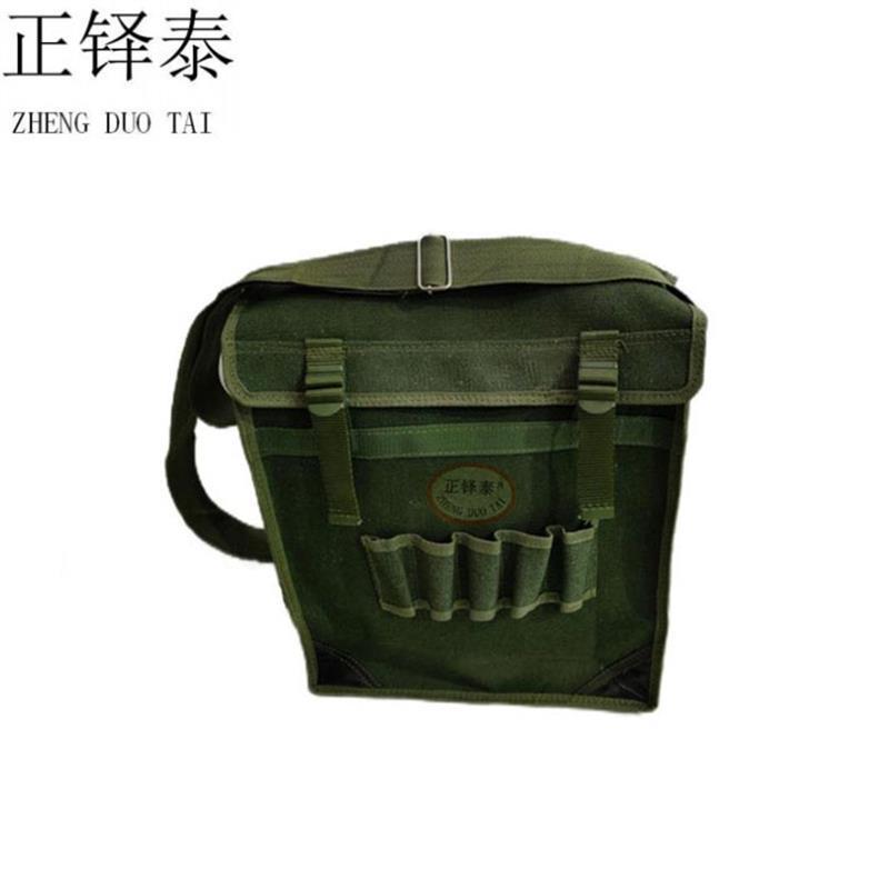正铎泰 帆布工具包 军绿色长35cm*宽13cm*高40cm/个