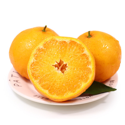 [鲜贝达]四川春见耙耙柑8.5斤装(75-80mm) 新鲜水果 柑橘子橙子 维C VC