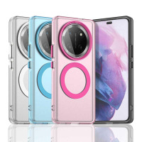 KONEL 荣耀X60糖果磁吸手机壳HONORX60pro磨砂防指纹防摔手机保护套