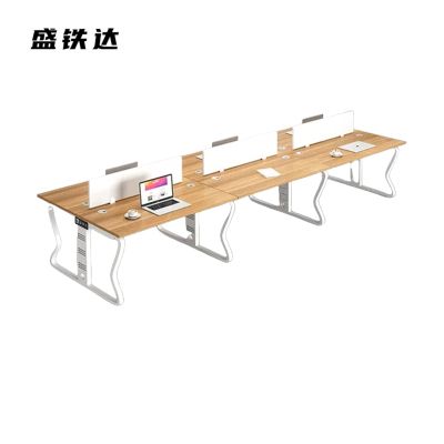 盛铁达 六人位办公桌3600*1200*1100mm STD-XXTJ05 张