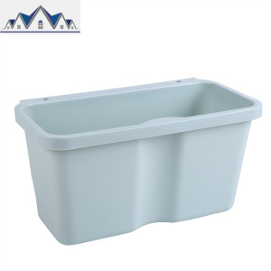 厨房柜挂式垃圾桶大号家用挂式收纳盒橱柜塑料免打孔悬挂垃圾桶 三维工匠