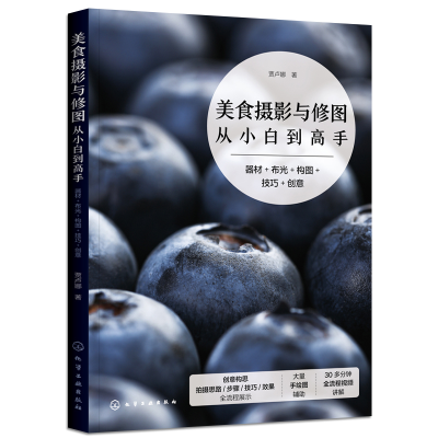 音像美食摄影与修图从小白高:器材+布光+构图+技巧+创意贾卢娜