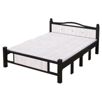 臻远 ZY-ZDC-12 简易行军床折叠床午休行军床黑色办公午休床 黑色 1.5米宽