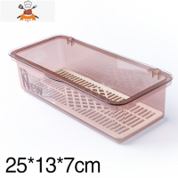 筷子收纳盒家用厨房置物架带盖防尘沥水筷子笼刀叉勺子餐具篓筷筒 敬平 筷子盒[褐色](适用于24cm的筷子)餐具架