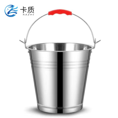卡质 不锈钢手提水桶 20L个