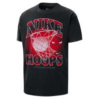 Nike复古风宽松短袖NBA芝加哥 bulls 运动T恤男