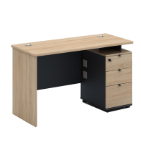 美沐芯品(MEIMUXINPIN) 办公桌/电脑桌/书桌(多色可定制,免漆系列)生态板免漆系