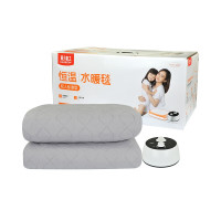 彩虹驱潮保暖除螨磨毛面料双人恒温水暖毯2*1.8米 C191