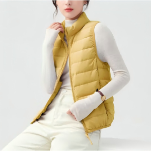 统狮白鸭绒马甲羽绒服 412-4 件